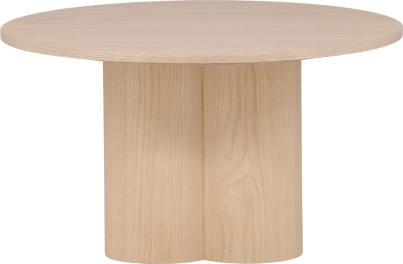 Soffbord Ø80 cm whitewash - Olivia - Whitewash - Möbler - Bord & matgrupper - Soffbord