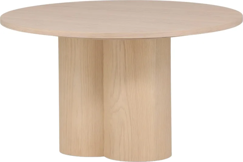 Soffbord Ø80 cm whitewash - Olivia - Whitewash - Möbler - Bord & matgrupper - Soffbord