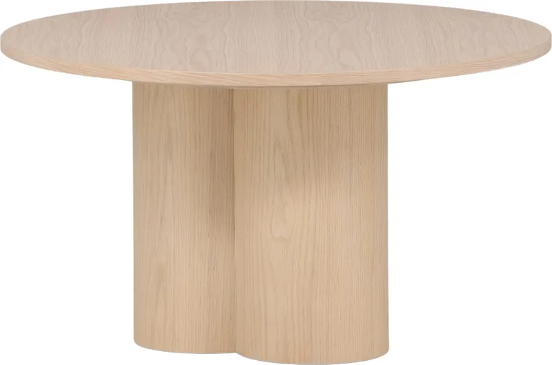 Soffbord Ø80 cm whitewash - Olivia - Whitewash - Möbler - Bord & matgrupper - Soffbord