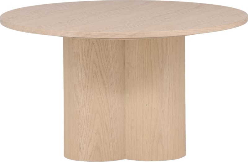 Soffbord Ø80 cm whitewash - Olivia - Whitewash - Möbler - Bord & matgrupper - Soffbord