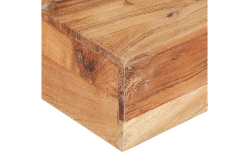 Soffbord 80x80x28 cm massivt akaciaträ - Brun - Möbler - Bord & matgrupper - Soffbord