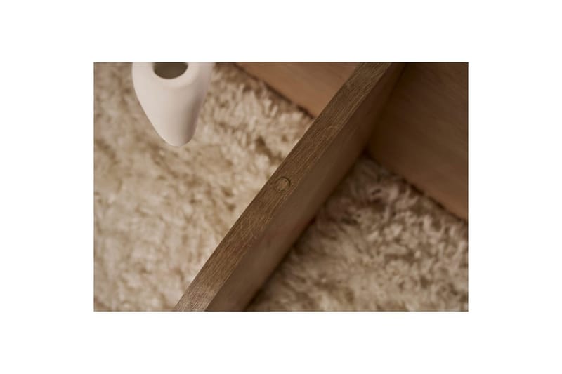 Soffbord Aeris 75 cm med Glasskiva - Safir Ek / Rök - Möbler - Bord & matgrupper - Soffbord