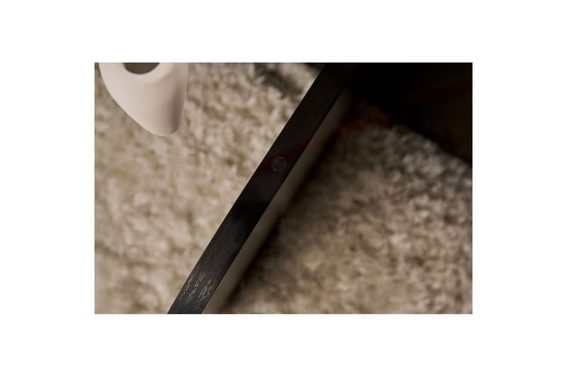 Soffbord Aeris 75 cm med Glasskiva - Trä Svart / Transparent - Möbler - Bord & matgrupper - Soffbord