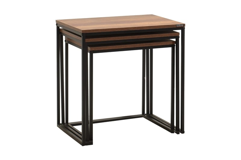 Ajmit Satsbord Brun - Hanah Home - Möbler - Bord & matgrupper - Soffbord