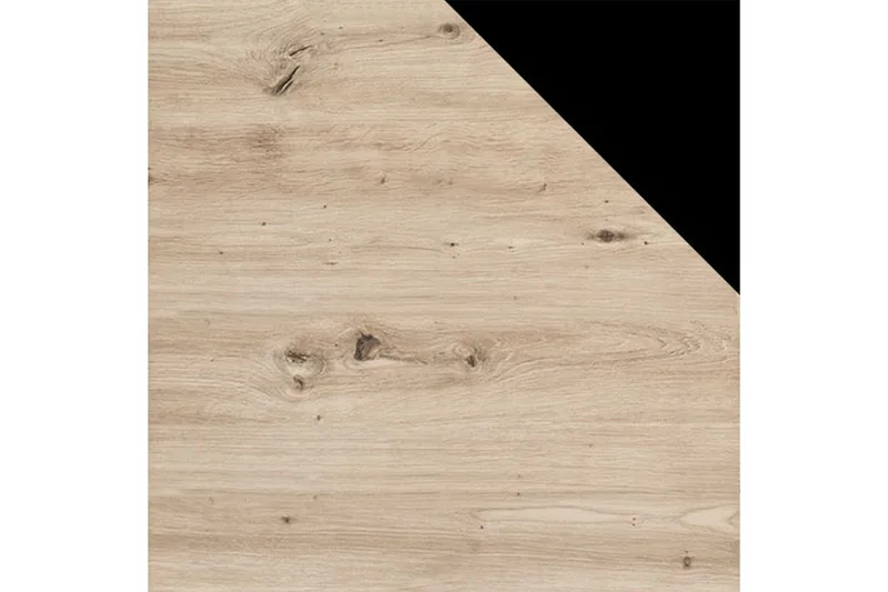 Aldbrough Soffbord 90 cm med Förvaring Hylla + Låda - Trä/Svart - Möbler - Bord & matgrupper - Soffbord