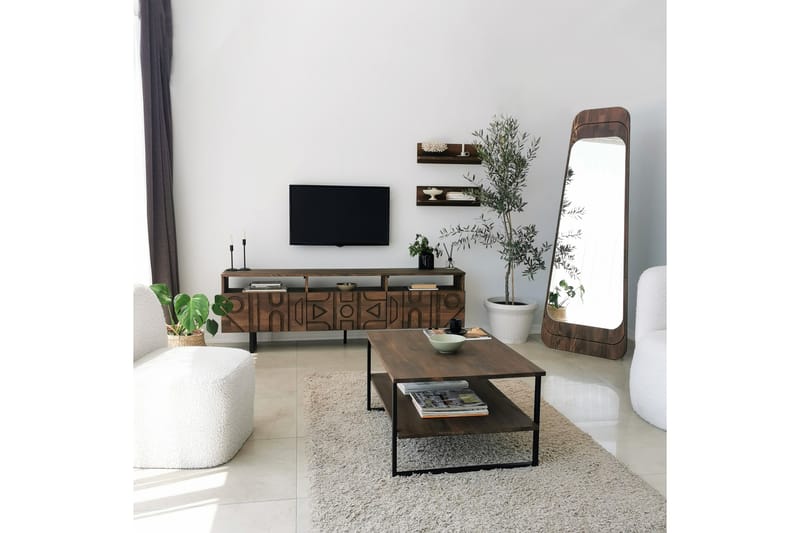 Alexelle Soffbord 85x60x85 cm - Brun - Möbler - Bord & matgrupper - Soffbord