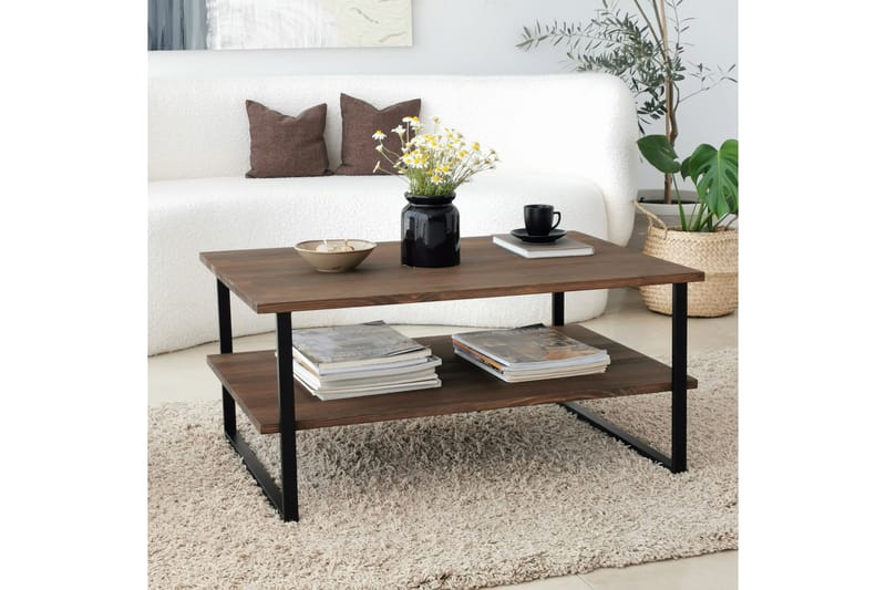 Alexelle Soffbord 85x60x85 cm - Brun - Möbler - Bord & matgrupper - Soffbord
