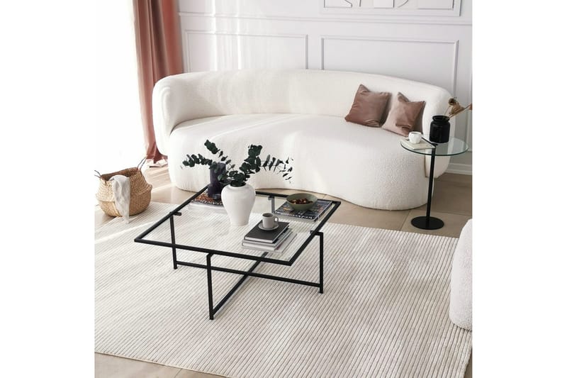 Alskaliden Soffbord 85x35x85 cm - Svart - Möbler - Bord & matgrupper - Soffbord