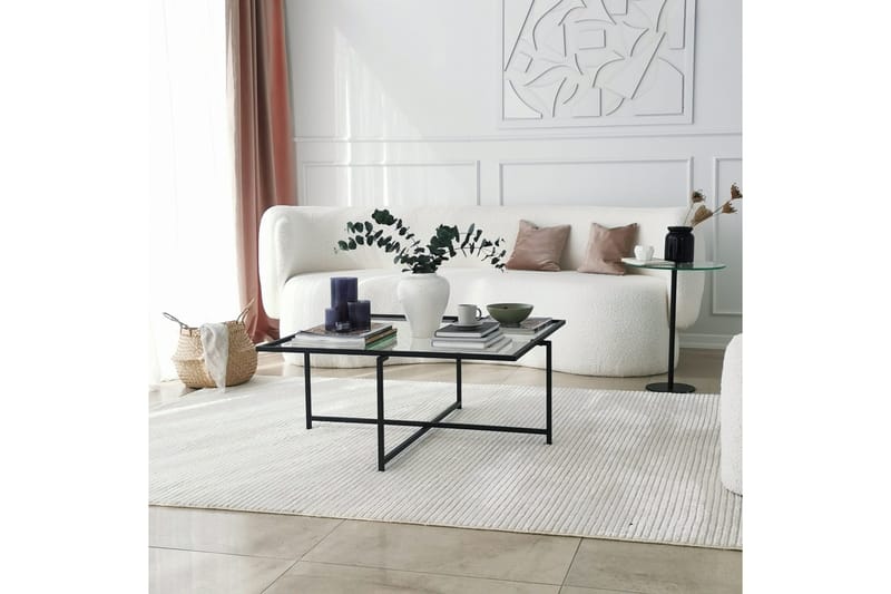 Alskaliden Soffbord 85x35x85 cm - Svart - Möbler - Bord & matgrupper - Soffbord