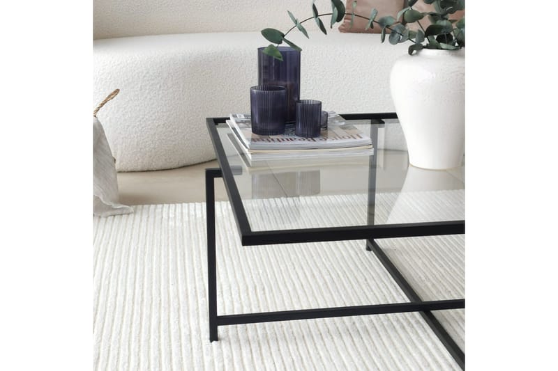 Alskaliden Soffbord 85x35x85 cm - Svart - Möbler - Bord & matgrupper - Soffbord