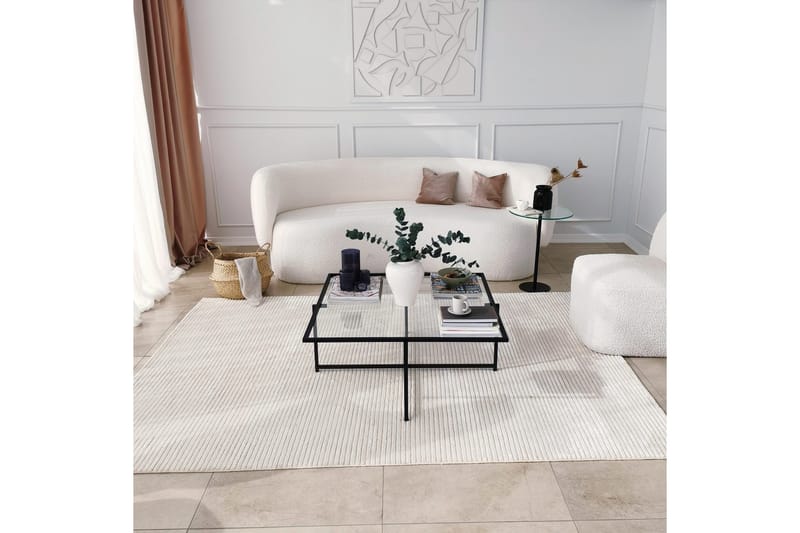 Alskaliden Soffbord 85x35x85 cm - Svart - Möbler - Bord & matgrupper - Soffbord