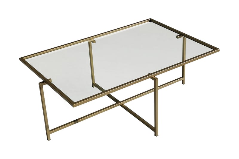Alskaliden Soffbord 94x35x94 cm - Guld - Soffbord