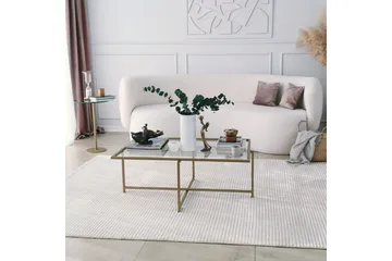 Alskaliden Soffbord 94x35x94 cm - Guld - Möbler - Bord & matgrupper - Soffbord