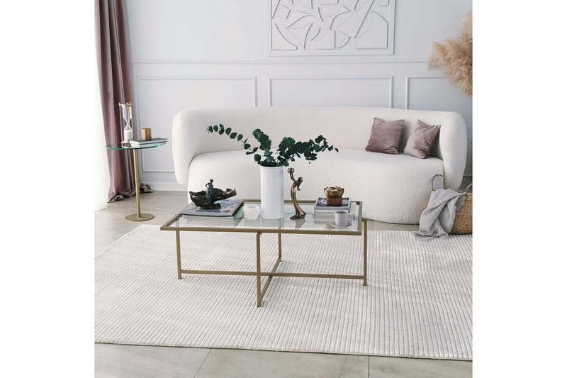 Alskaliden Soffbord 94x35x94 cm - Guld - Möbler - Bord & matgrupper - Soffbord