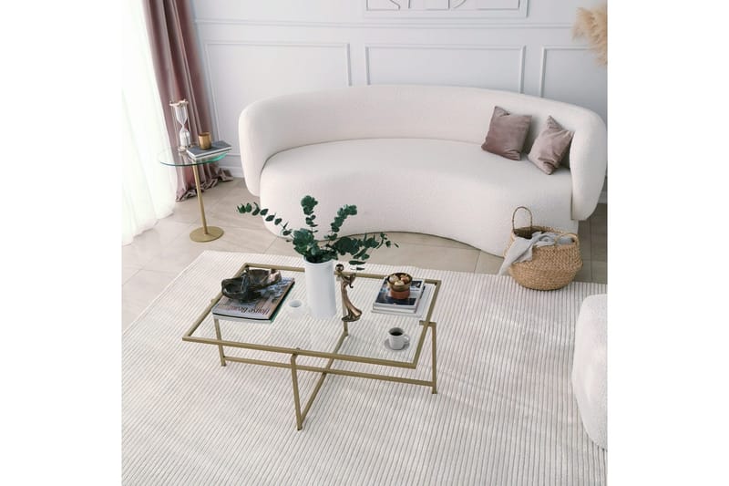 Alskaliden Soffbord 94x35x94 cm - Guld - Möbler - Bord & matgrupper - Soffbord