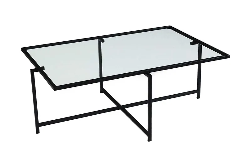 Alskaliden Soffbord 94x35x94 cm, Svart