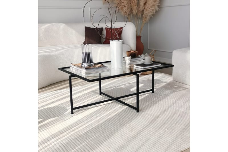 Alskaliden Soffbord 94x35x94 cm - Svart - Möbler - Bord & matgrupper - Soffbord