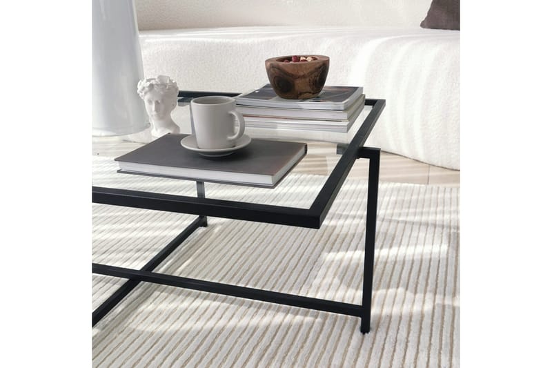 Alskaliden Soffbord 94x35x94 cm - Svart - Möbler - Bord & matgrupper - Soffbord