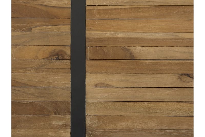 Amlin Soffbord 110 cm på Hjul - Brun/Svart - Möbler - Bord & matgrupper - Soffbord