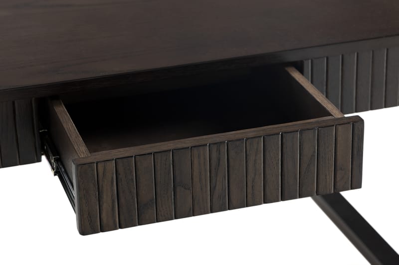 Anchirage Soffbord 60 cm - Mörkbrun/Mattsvart - Soffbord