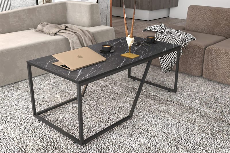 Andifli Soffbord 60x48x120 cm - Svart - Möbler - Bord & matgrupper - Soffbord