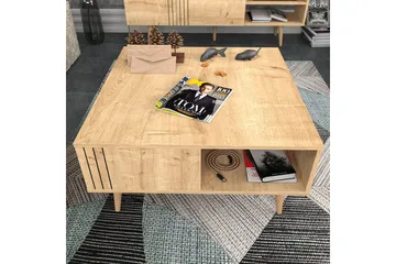 Andifli Soffbord 89,6x46,5x89,6 cm - Ek - Möbler - Bord & matgrupper - Soffbord