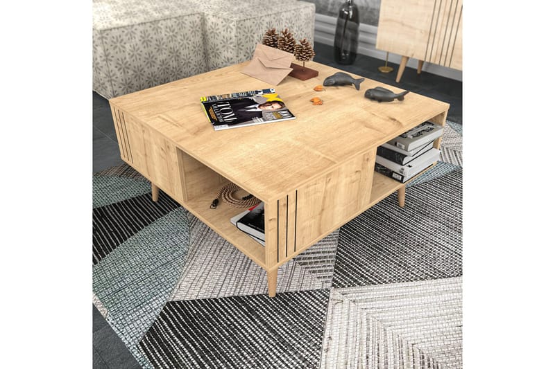 Andifli Soffbord 89,6x46,5x89,6 cm - Ek - Möbler - Bord & matgrupper - Soffbord