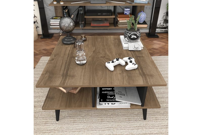 Andifli Soffbord 89x44x89 cm - Brun - Möbler - Bord & matgrupper - Soffbord