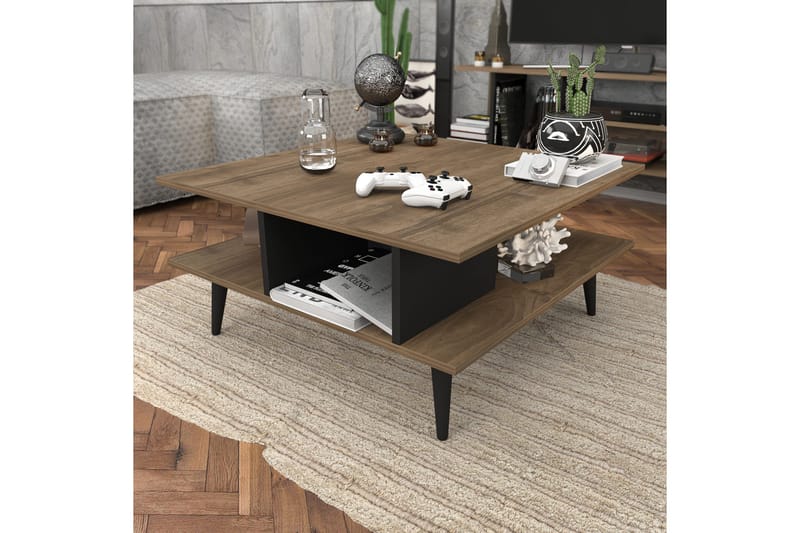 Andifli Soffbord 89x44x89 cm - Brun - Möbler - Bord & matgrupper - Soffbord
