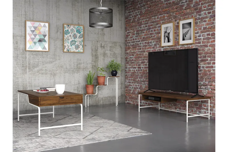 Andria Soffbord - Valnöt - Möbler - Bord & matgrupper - Soffbord