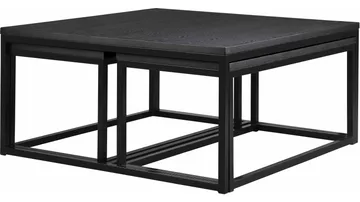 Soffbord Anish 94x47 cm Omonterad - Svartlackad - Möbler - Bord & matgrupper - Soffbord