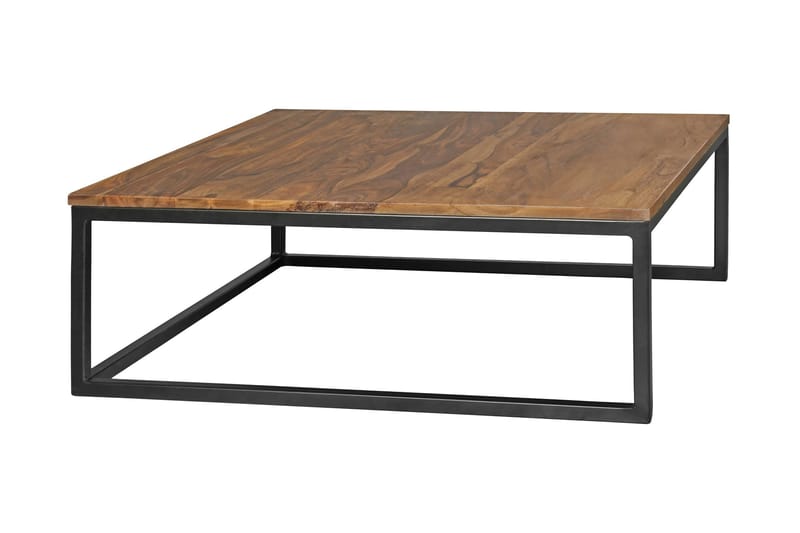Aranza Satsbord 75 cm 2 Bord - Massivt Trä/Svart - Möbler - Bord & matgrupper - Soffbord