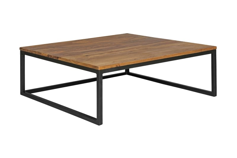 Aranza Satsbord 75 cm 2 Bord - Massivt Trä/Svart - Möbler - Bord & matgrupper - Soffbord