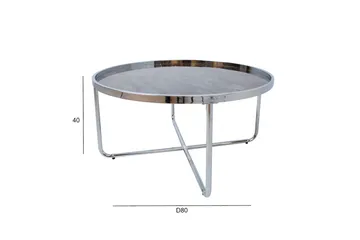 Astor Soffbord 80x40 cm Grå - Möbler - Bord & matgrupper - Soffbord