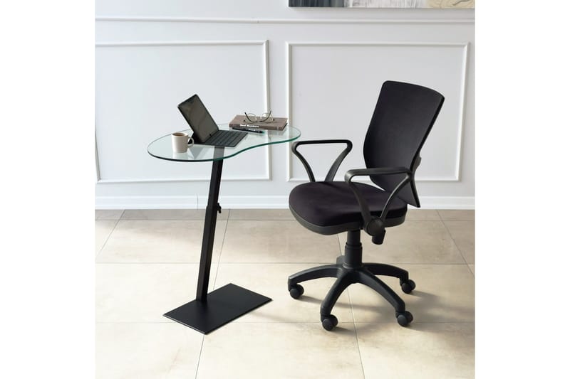 Athodna Soffbord 70x40x70 cm Oval - Svart - Möbler - Bord & matgrupper - Soffbord