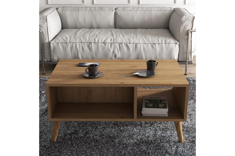 Athodna Soffbord 90x54x90 cm - Ek - Möbler - Bord & matgrupper - Soffbord