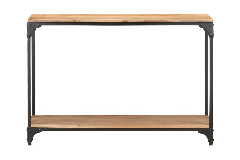 Avlastningsbord 110x30x75 cm massivt akaciaträ - Brun - Soffbord - Satsbord