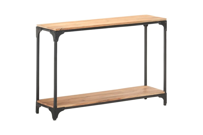 Avlastningsbord 110x30x75 cm massivt akaciaträ - Brun - Möbler - Bord & matgrupper - Soffbord
