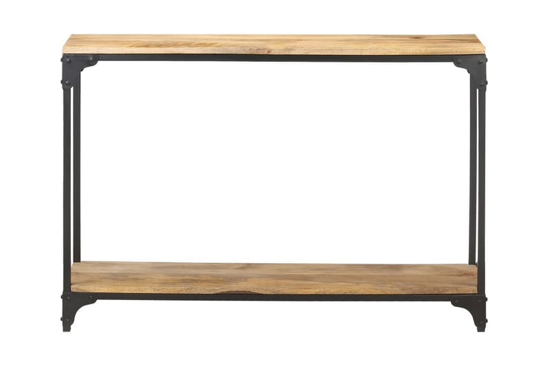 Avlastningsbord 110x30x75 cm massivt mangoträ - Brun - Soffbord - Satsbord