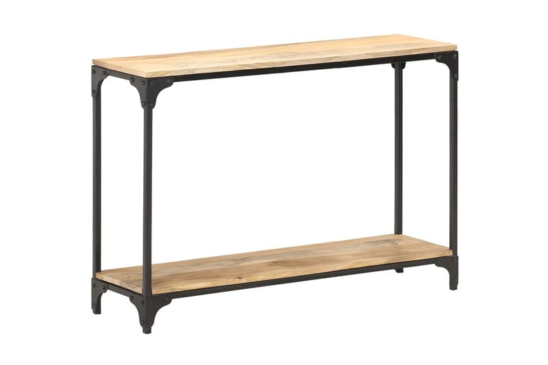 Avlastningsbord 110x30x75 cm massivt mangoträ - Brun - Möbler - Bord & matgrupper - Soffbord