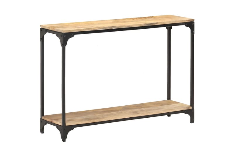 Avlastningsbord 110x30x75 cm massivt mangoträ - Brun - Möbler - Bord & matgrupper - Soffbord