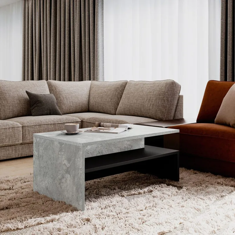 Soffbord Baros - Betongljus - Möbler - Bord & matgrupper - Soffbord