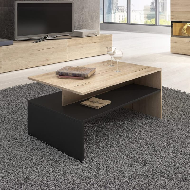 Soffbord Baros - San Remo Ek Ljust Laminat - Möbler - Bord & matgrupper - Soffbord