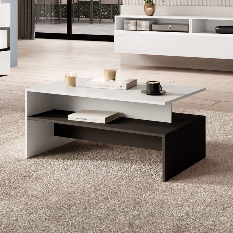 Soffbord Baros - Vit Laminat - Möbler - Bord & matgrupper - Soffbord