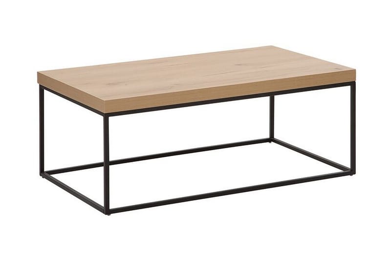 Barreras Soffbord 100 cm - Ljusbrun/Svart - Möbler - Bord & matgrupper - Soffbord