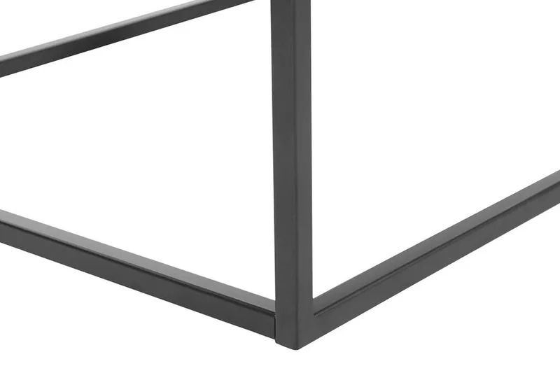 Barreras Soffbord 100 cm Marmormönster - Svart - Möbler - Bord & matgrupper - Soffbord