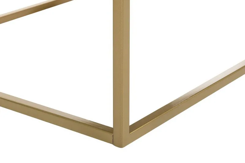 Barreras Soffbord Svart Marmormönster - Svart/Guld - Möbler - Bord & matgrupper - Soffbord