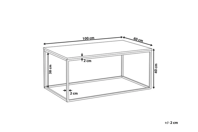 Barreras Soffbord - Valnötsbrun - Möbler - Bord & matgrupper - Soffbord