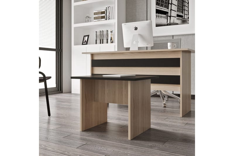 Barrock Soffbord 60 cm - Natur/Svart - Möbler - Bord & matgrupper - Soffbord