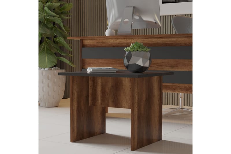 Barrock Soffbord 60 cm - Valnötsbrun - Möbler - Bord & matgrupper - Soffbord